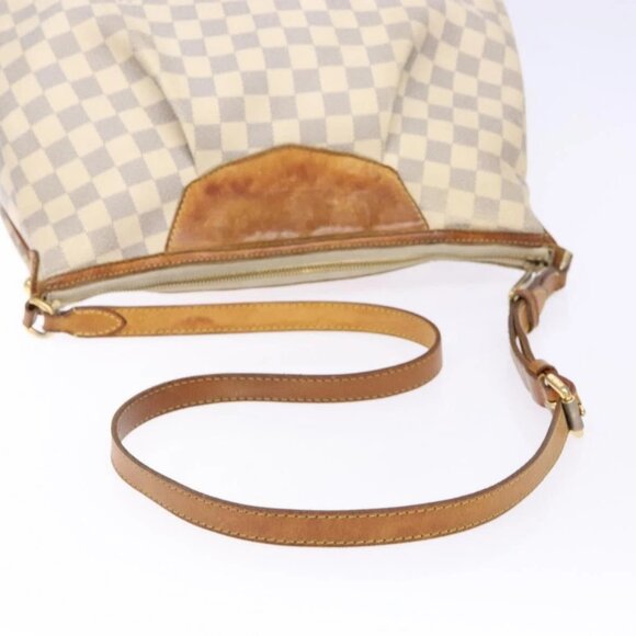LOUIS VUITTON Damier Azur Siracusa MM Shoulder Bag - Picture 6 of 16